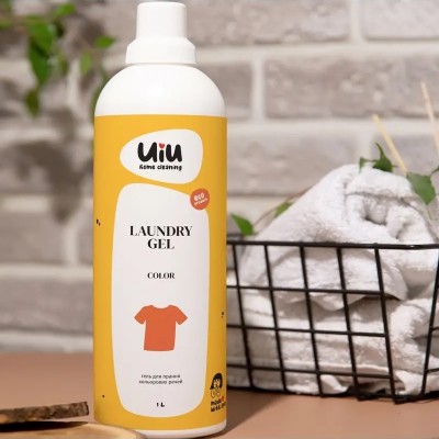 Гель для стирки цветных тканей UIU Color 1 л