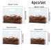 Набор герметичных пакетов для хранения продуктов Food Storage 4 шт