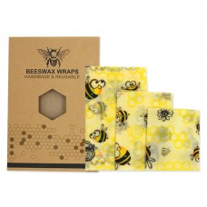 Набор восковых салфеток Eco1shop Beeswax Wraps 3 шт Набор восковых салфеток Eco1shop Beeswax Wraps 3 шт
