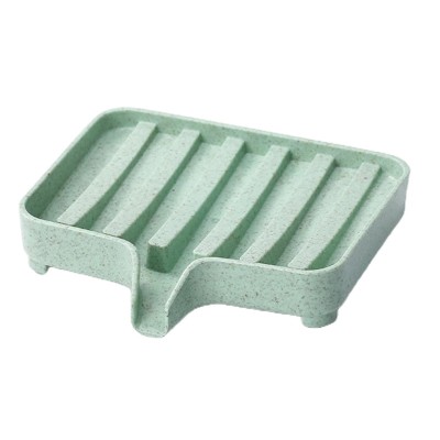 Мыльница из пшеничной соломы Eco1shop со Сливом Прямоугольная