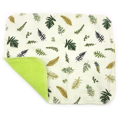 Кухонное полотенце из хлопка двухслойное Eco1shop Лист