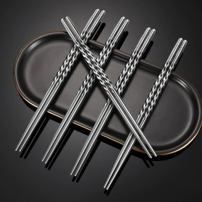 Metal chopsticks Eco1shop Spiral 22.5 cm