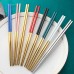 Металлические палочки для еды с декором Eco1shop Colored 22.5 см
