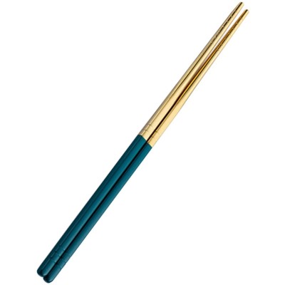 Металлические палочки для еды с декором Eco1shop Colored 22.5 см