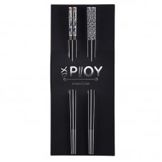 Набор металлических палочек для еды Eco1shop PIIOY 23.5 см