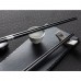Пластиковые палочки для еды с узорами Eco1shop Черные 24 см