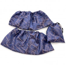 Reusable shoe covers from raincoat for men size 43