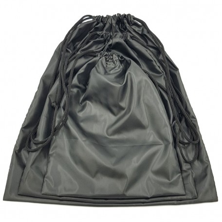 Raincoat fabric pouch Eco1shop Black