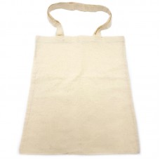 Cotton bag plain without pattern Eco1shop 42 x 36 cm