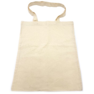 Сумка из хлопка однотонная без рисунка Eco1shop 42 x 36 см