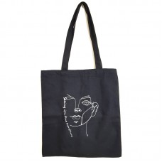 Сумка з бавовни з декором на блискавці Eco1shop 37 x 33 см