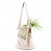 Сумка из хлопка с сетчатой вставкой на длинных ручках Eco1shop 38 x 33 см