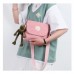 Сумка из вельвета на змейке Eco1shop Ромашка 21 x 18 х 6 см