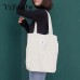 Сумка из вельвета с внутренним карманом на молнии Eco1shop 34 x 37 см