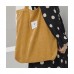 Сумка из вельвета с внутренним карманом на молнии Eco1shop 34 x 37 см