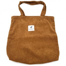 Сумка из вельвета с внутренним карманом на молнии Eco1shop 34 x 37 см