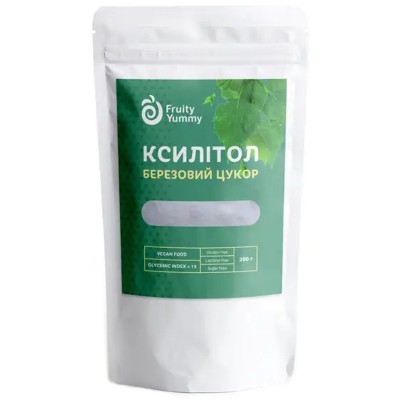 Ксилитол Березовый Сахар Fruity Yummy 200 г