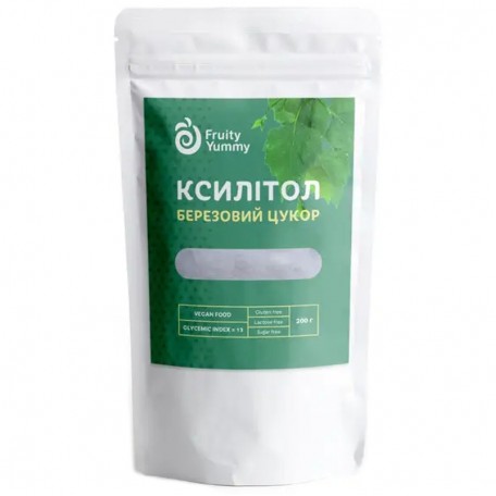 Ксилитол Березовый Сахар Fruity Yummy 200 г