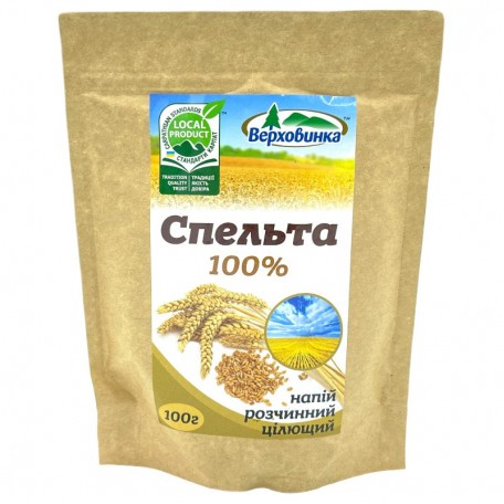 Натуральная спельта Верховина 100 г
