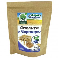 Natural spelled Verkhovyna with Blueberries 100 g