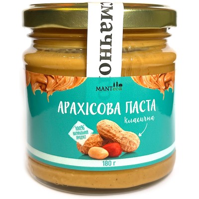 Арахисовая паста MANTeca Классическая 180 г