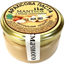 Арахисовая паста MANTeca с белым шоколадом 100 г