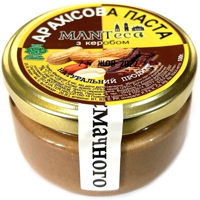 Арахисовая паста MANTeca с керобом 100 г