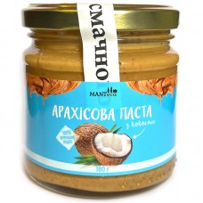 Peanut butter MANTeca with coconut flakes and coconut sugar 180 g