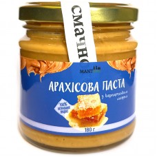 Арахісова паста MANTeca з медом 180 г