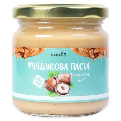 Фундуковая паста MANTeca Классическая 180 г