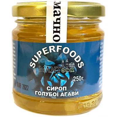 Сироп голубой агавы MANTeca 250 г