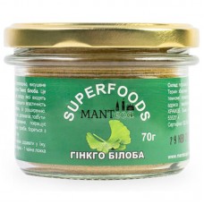 Ginkgo Biloba (powder) MANTeca 70 g