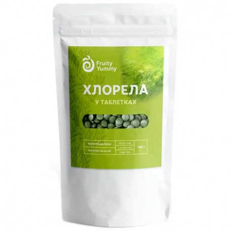 Хлорелла в таблетках Fruity Yummy 125 г