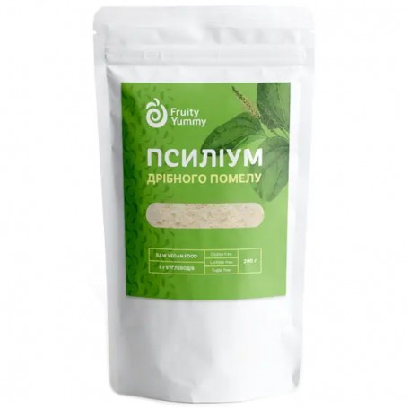 Псиллиум мелкого помола Fruity Yummy 200 г