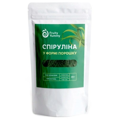 Спирулина в порошке Fruity Yummy 200 г