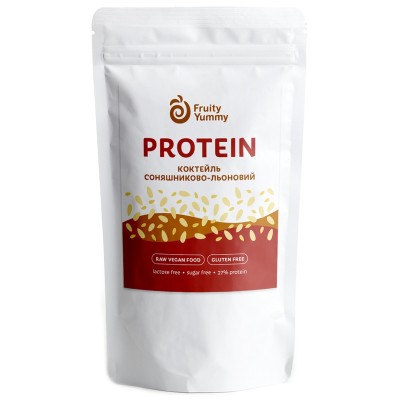 Протеиновый коктейль Подсолнечно-Льняной Fruity Yummy 250 г
