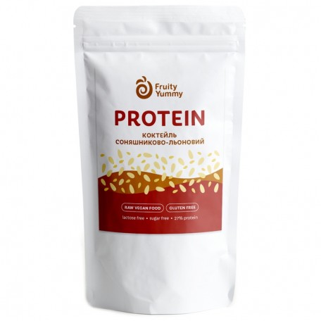Протеиновый коктейль Подсолнечно-Льняной Fruity Yummy 250 г