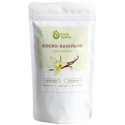 Сухое молоко Соево-Ванильное с Инулином Fruity Yummy 250 г