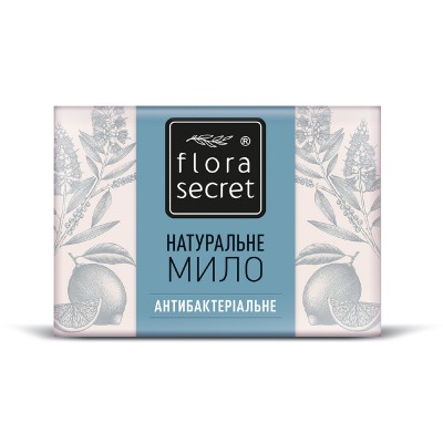 Натуральное мыло Flora Secret Антибактериальное