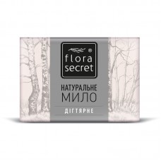 Натуральное мыло Flora Secret Дегтярное Натуральное мыло Flora Secret Дегтярное