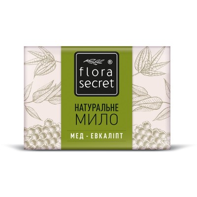 Натуральное мыло Flora Secret Мед-Эвкалипт