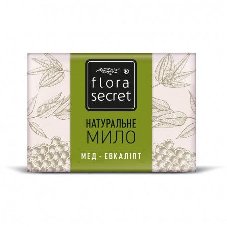 Натуральное мыло Flora Secret Мед-Эвкалипт