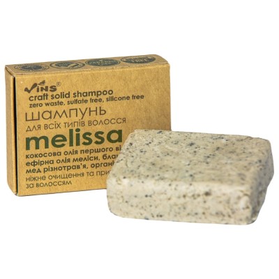 Натуральный шампунь Vins Melissa 85 г