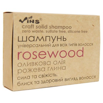 Натуральный шампунь Vins Rosewood 85 г