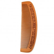 Wood comb semicircular Eco1shop Thread