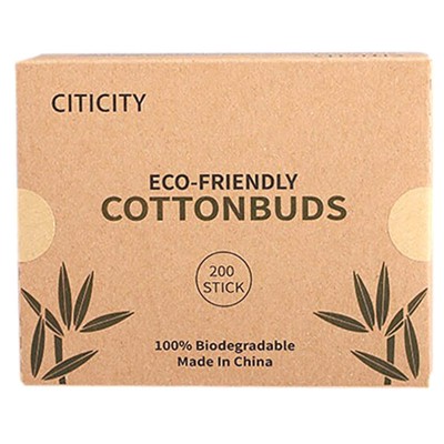 Бамбуковые ватные палочки Eco1shop 200 шт
