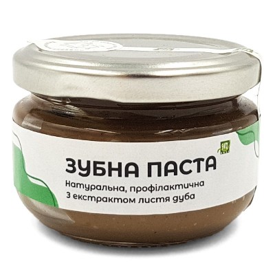 Натуральная зубная паста Ekolux с Экстрактом листьев дуба