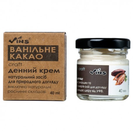 Крем эмульсионный для лица Дневной Vins Ванильное какао 40 мл
