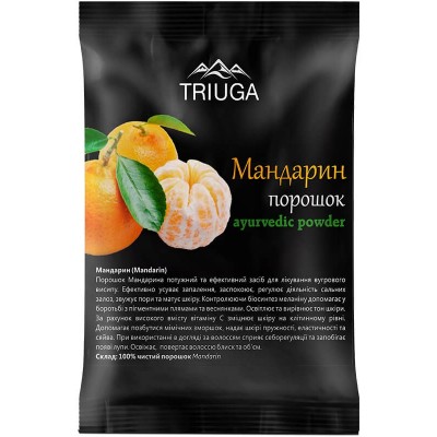 Аюрведическая пудра Triuga Мандарин 50 г