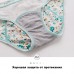 Физиологические трусы для менструации Eco1shop Flower Зеленый